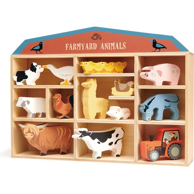 Wooden Farmyard Animals - FAO Schwarz