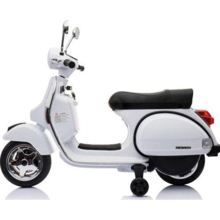 Vespa Scooter 12V White - FAO Schwarz