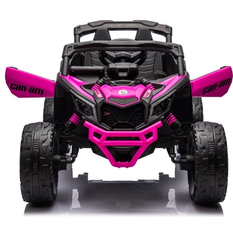 24V Can Am Maverick 1-Seater UTV Ride On – Pink - FAO Schwarz