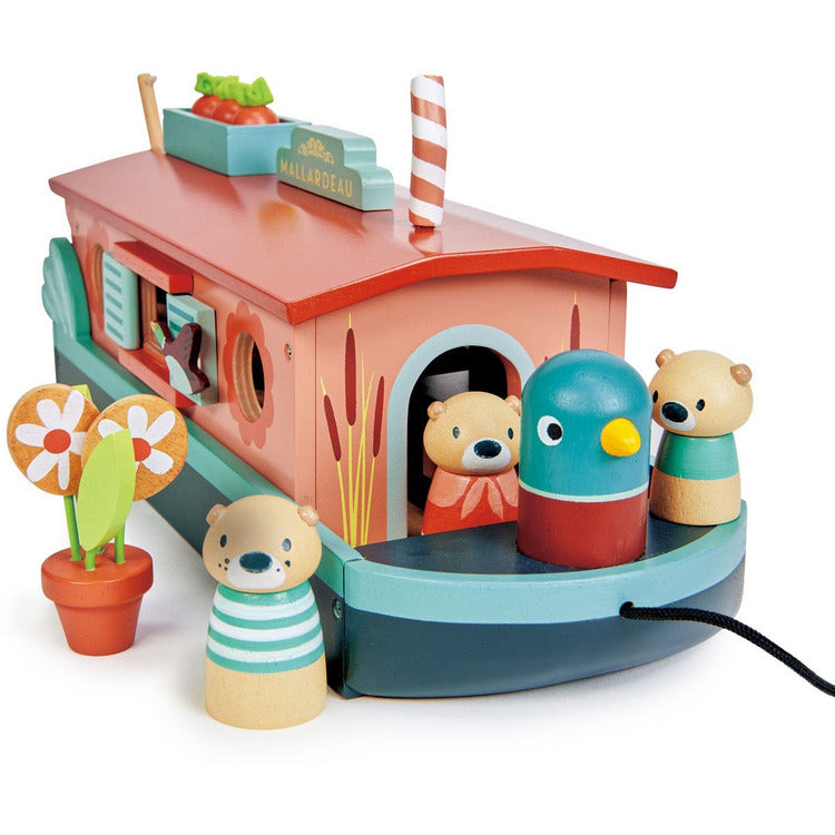 Wooden Little Otter Canal Boat - FAO Schwarz