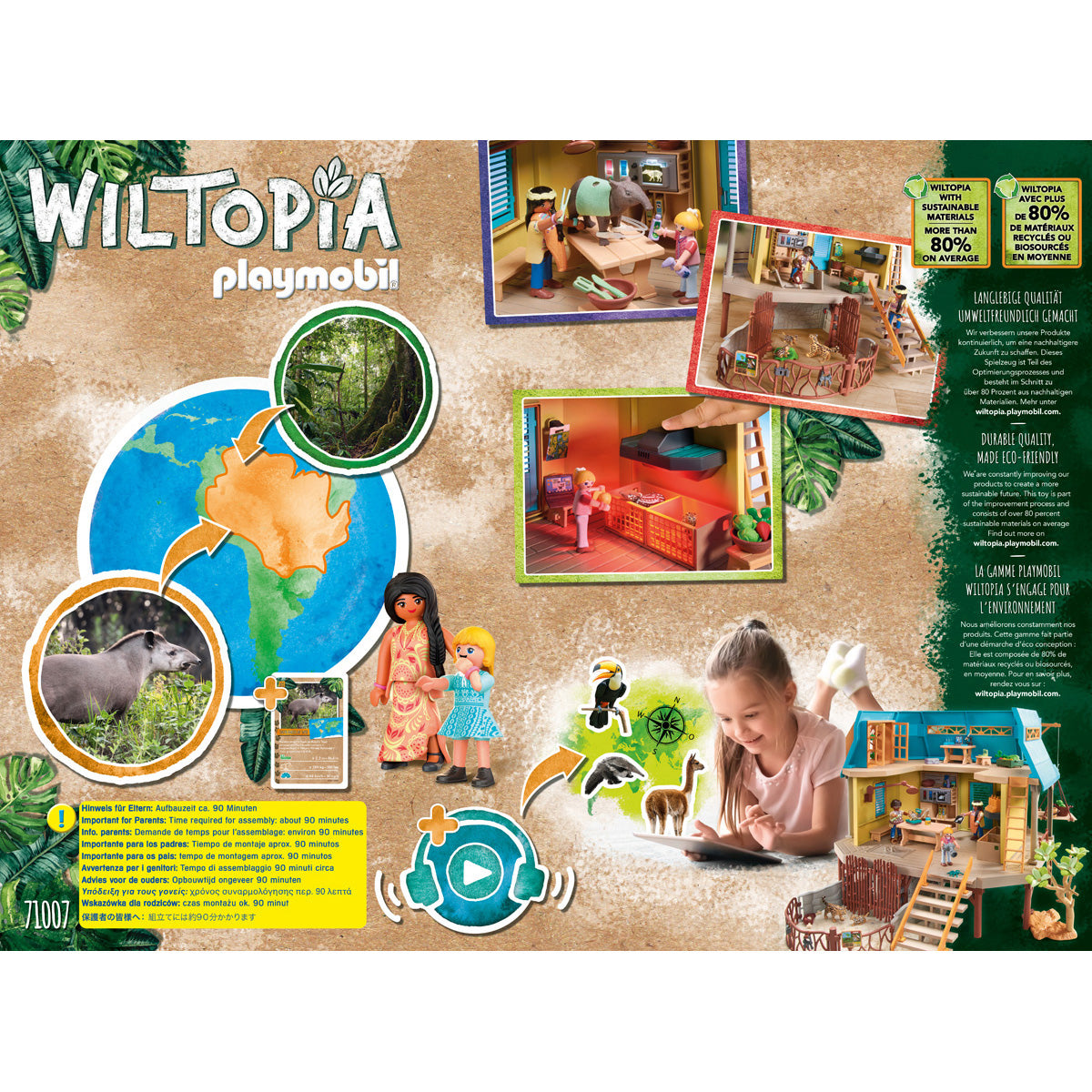 Wiltopia Animal Care Station Playset - FAO Schwarz
