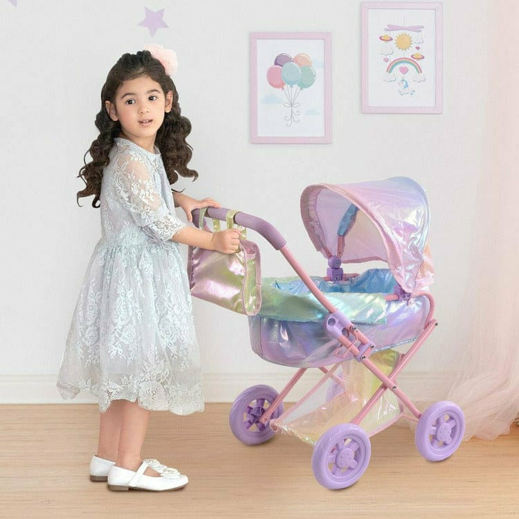 Magical Dreamland Baby Doll Stroller & Carrier Iridescent - FAO Schwarz