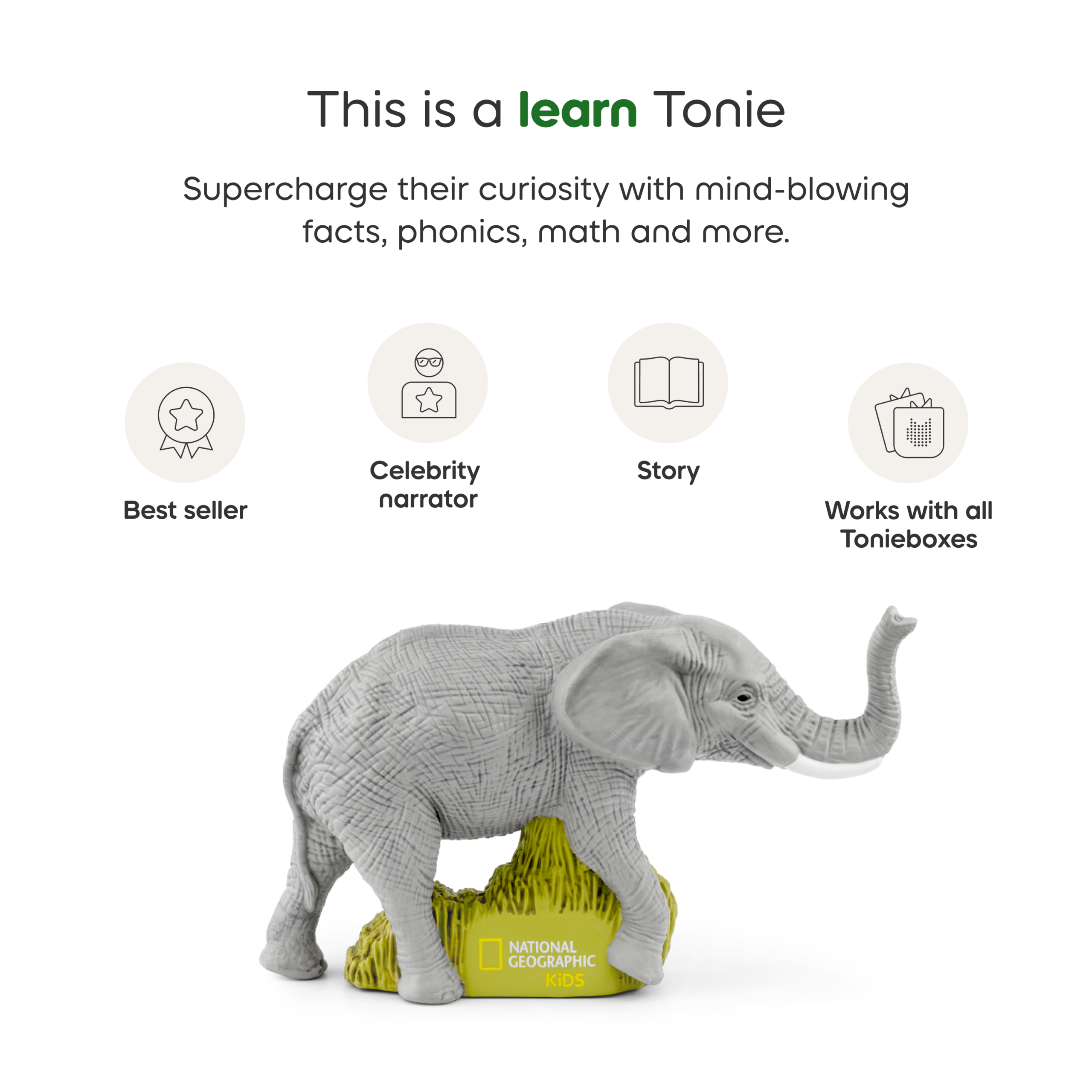 National Geographic Kids: Elephants Tonie - FAO Schwarz