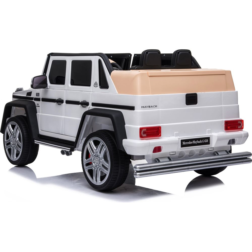 12V Mercedes Maybach G650 Landaulet 1-Seater Ride-On Car - FAO Schwarz