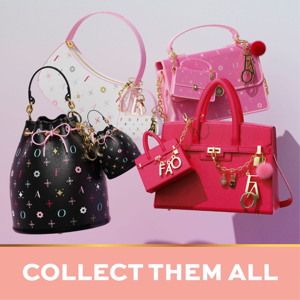 Noho Mini Shoulder Bag Charm - FAO Schwarz