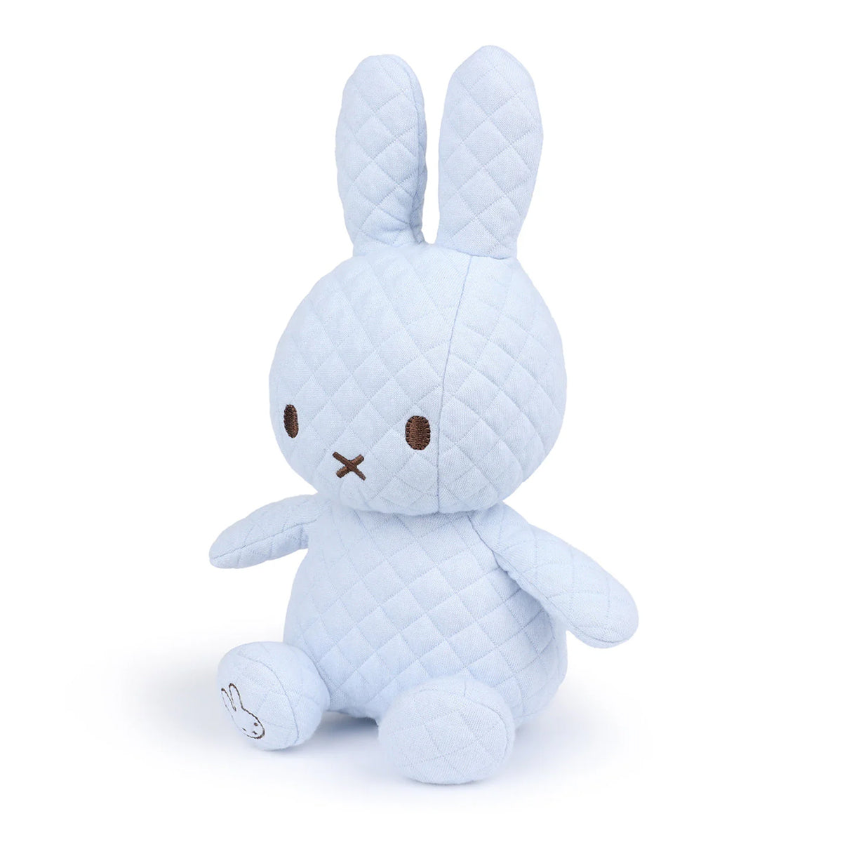 Miffy Blue Bonbon Sitting Plush in Giftbox – 9″ - FAO Schwarz