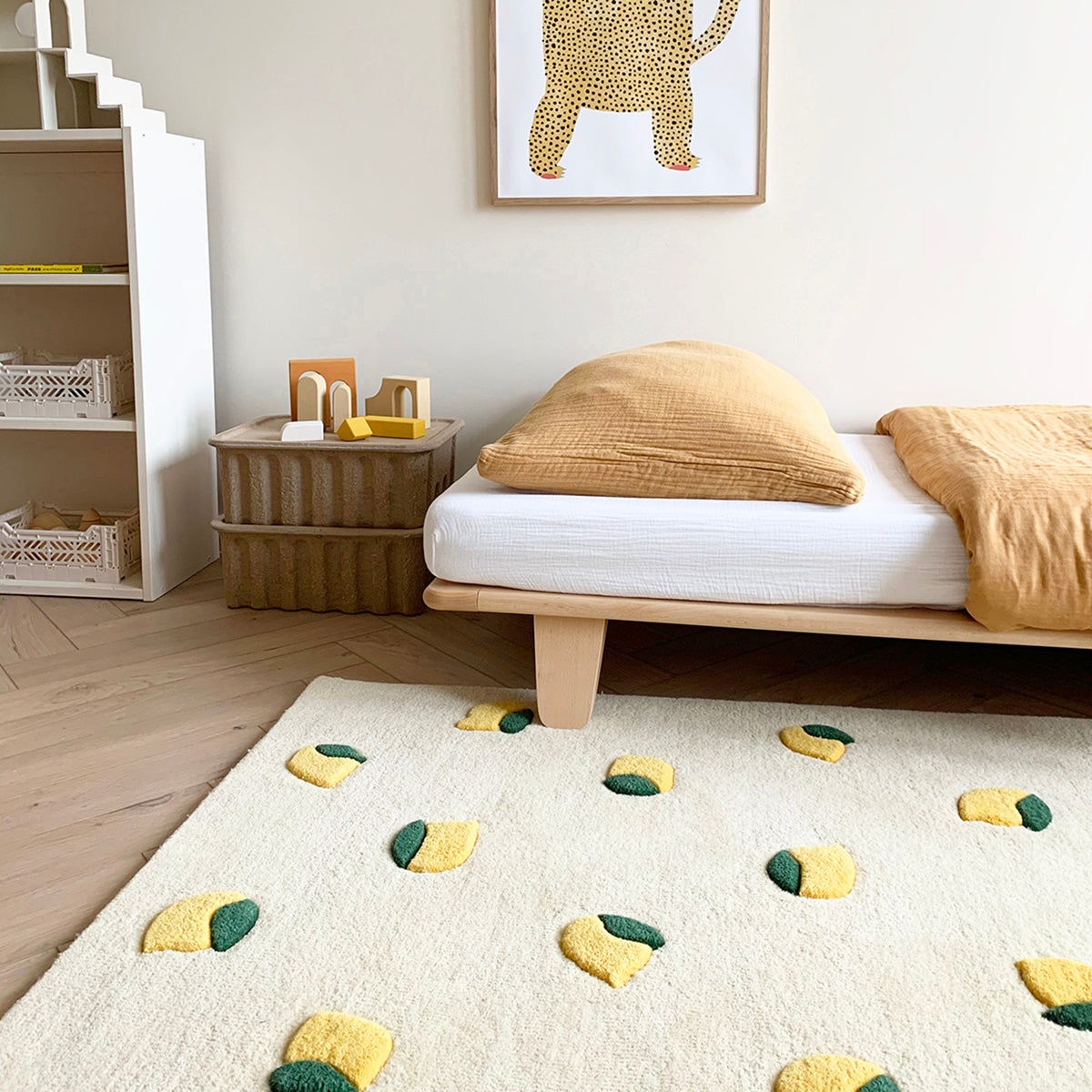 Lemons Rug – Cream & Yellow - FAO Schwarz