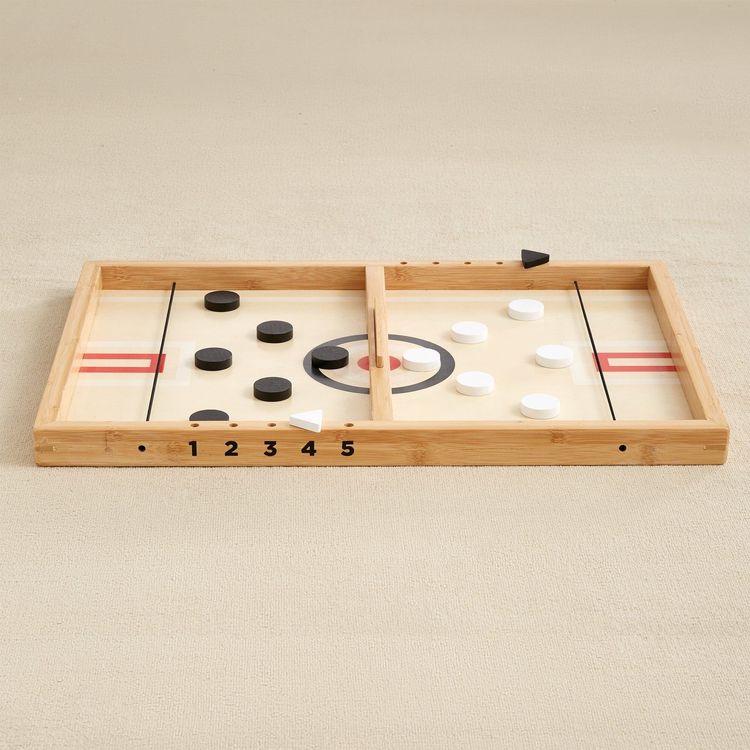Sling-A-Ling Wooden Table Hockey Game - FAO Schwarz