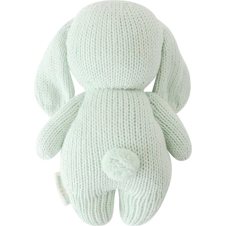 7″ Baby Bunny (Mint) Hand-Knit Doll - FAO Schwarz