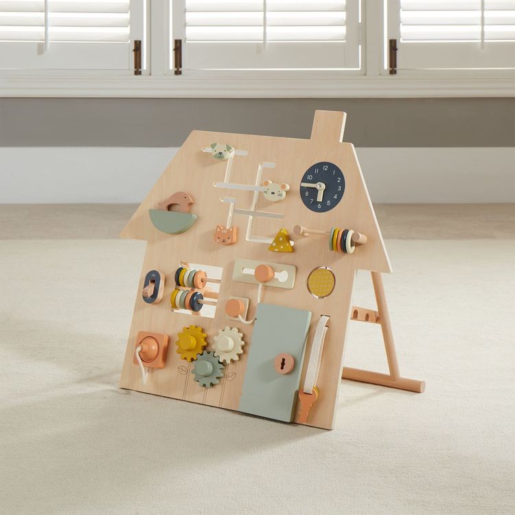 Wooden Busy Board - FAO Schwarz