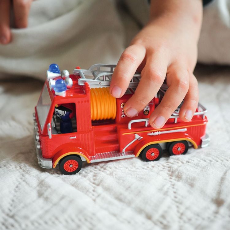 Captain Fire Crazy Motors Car Toy - FAO Schwarz