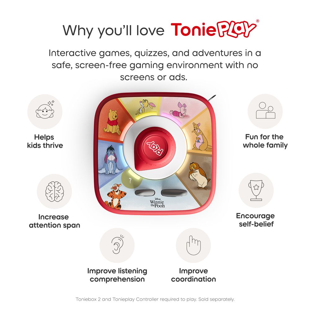 Tonies Tonieplay Disney Winnie the Pooh: Tigger’s Mix-Up Fix-Up Game - FAO Schwarz