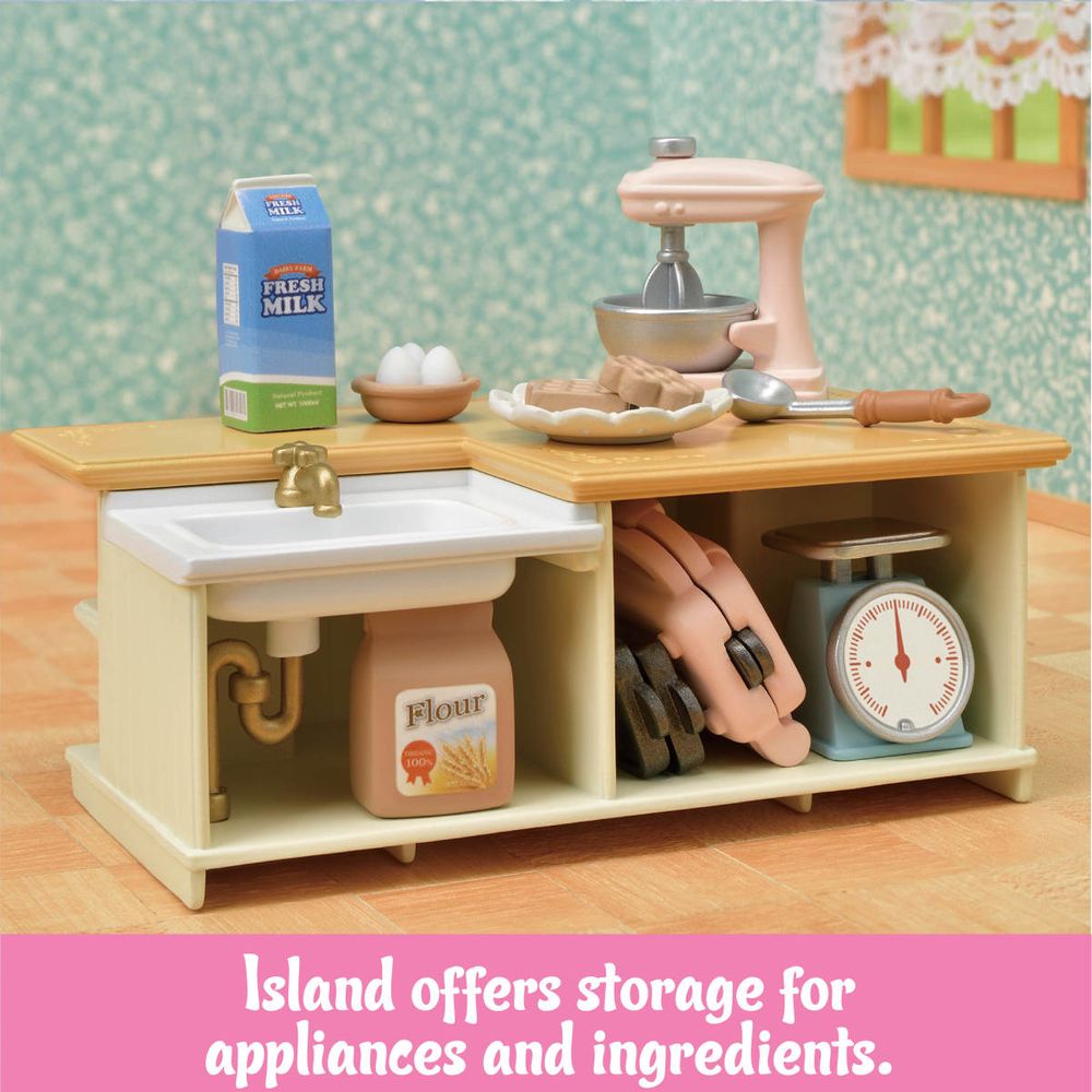 Calico Critters Kitchen Island - FAO Schwarz