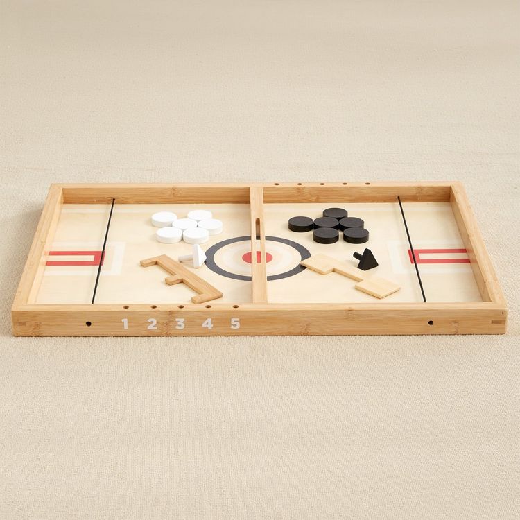 Sling-A-Ling Wooden Table Hockey Game - FAO Schwarz