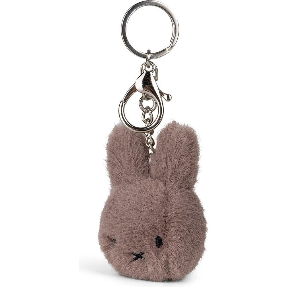 Miffy ECO Fuzzy Keychain – Taupe - FAO Schwarz