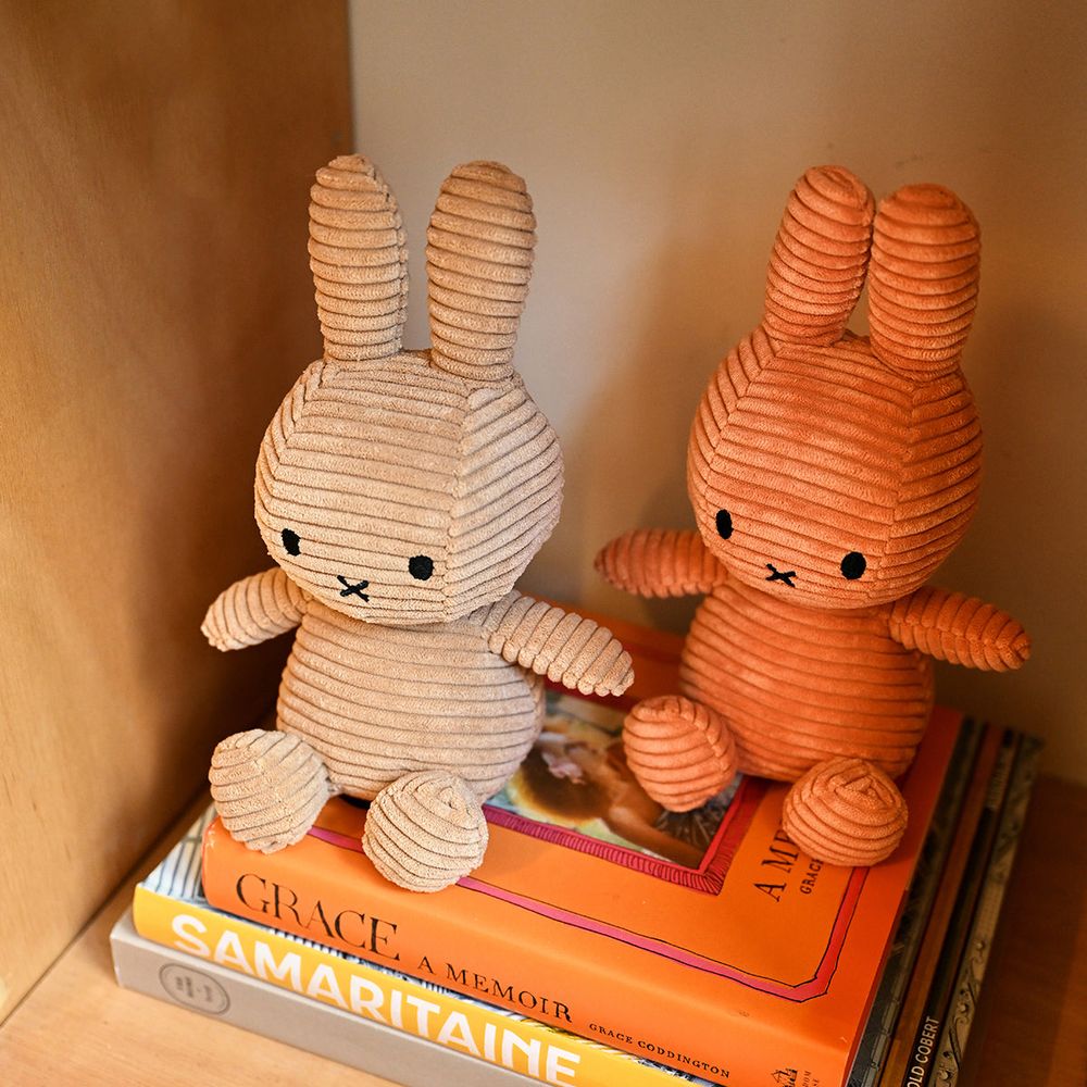 Miffy ECO Corduroy 9″ Plush – Pumpkin - FAO Schwarz