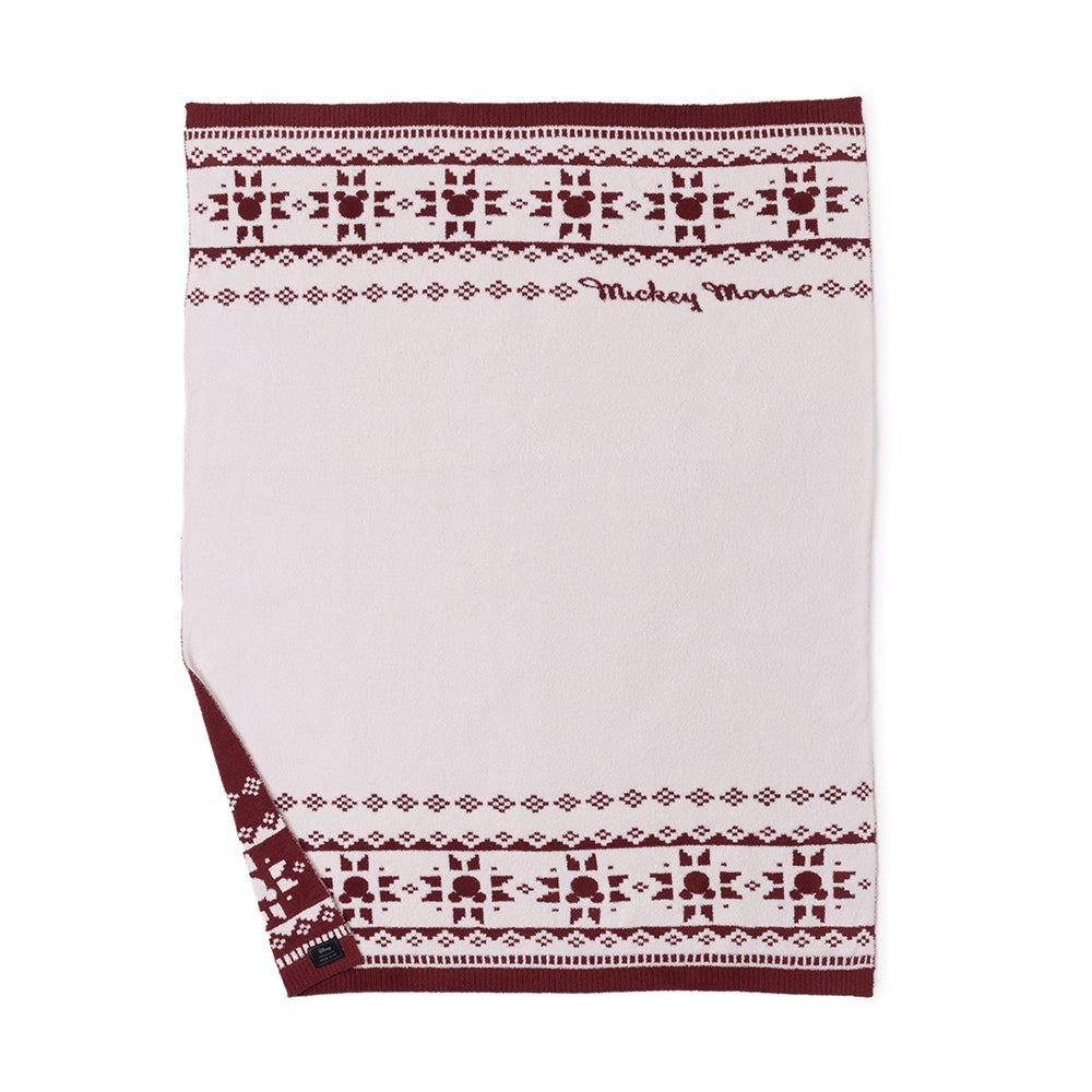 CozyChic Disney Mickey Fair Isle Throw - FAO Schwarz