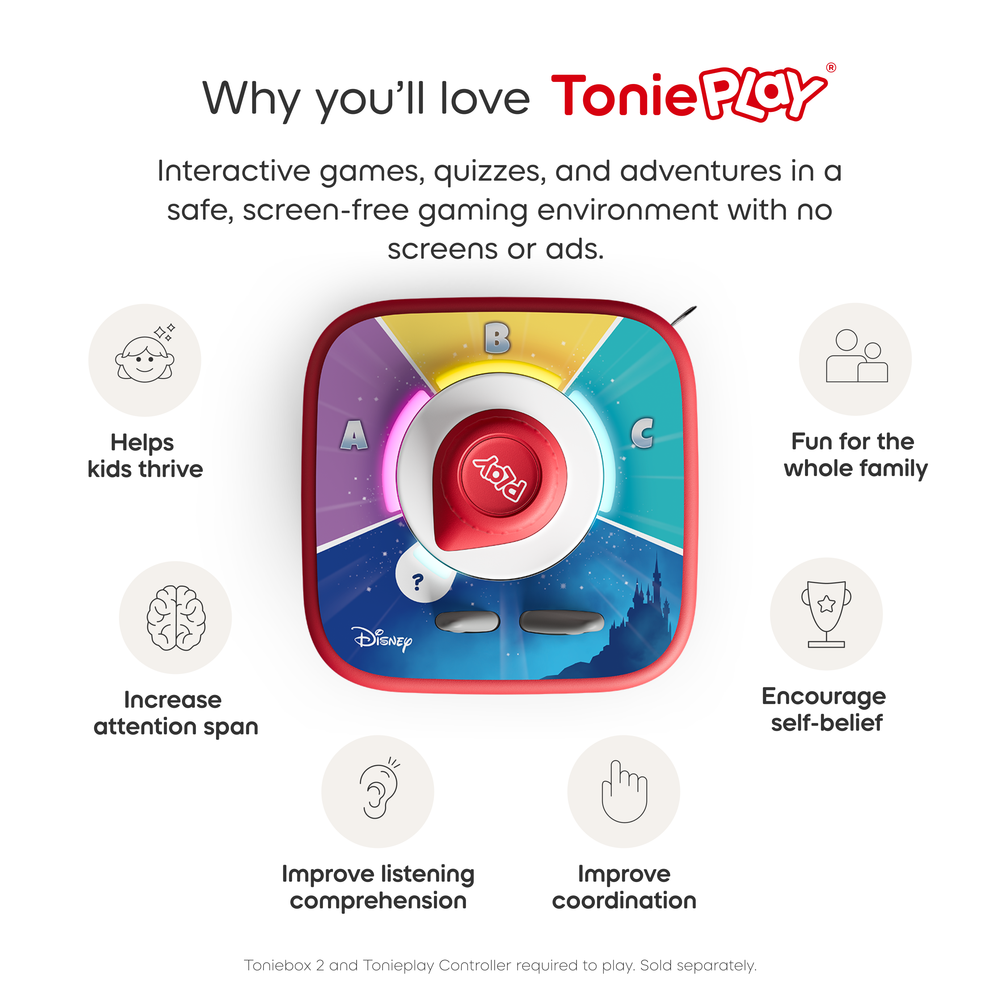 Tonies Tonieplay Disney: Quiz Kingdom Game - FAO Schwarz
