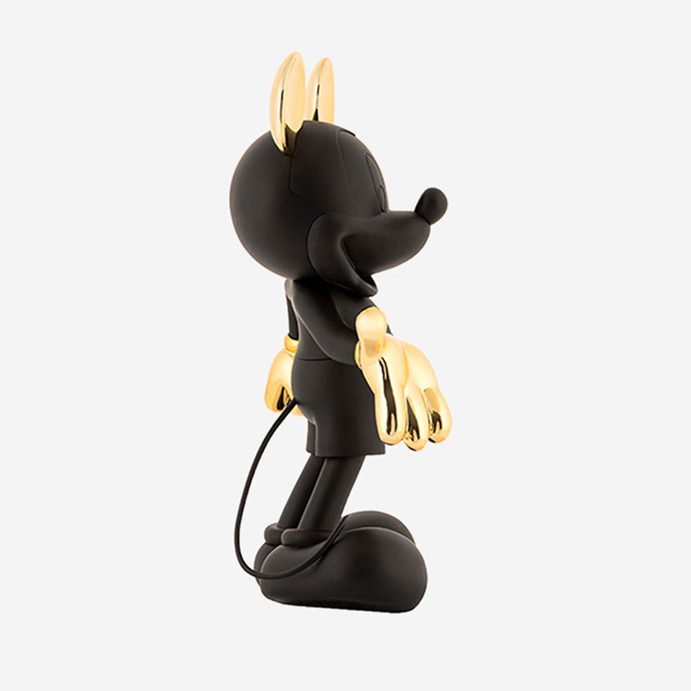Mickey Mouse Welcome 12″ Studio Figurine – Black & Gold - FAO Schwarz