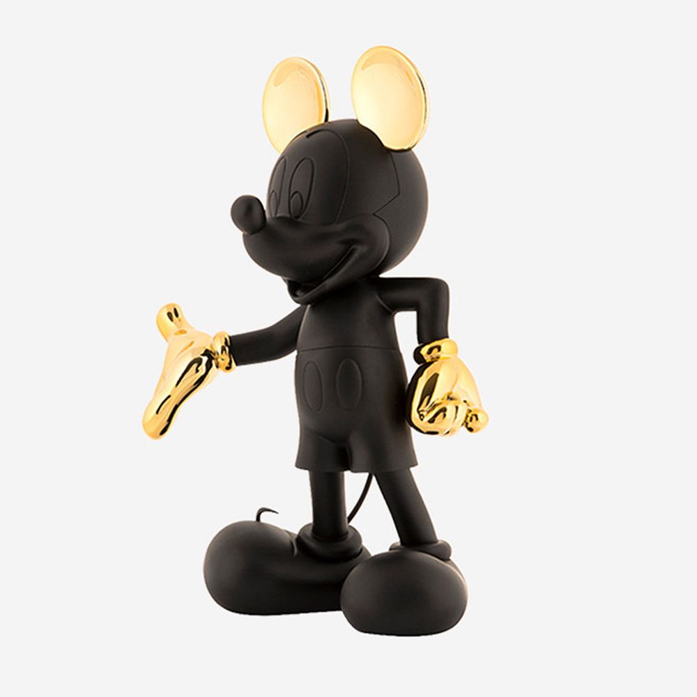 Mickey Mouse Welcome 12″ Studio Figurine – Black & Gold - FAO Schwarz