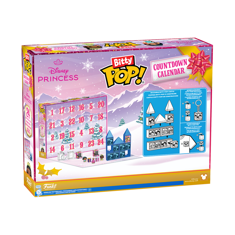 Bitty Pop! Disney Princess Holiday Advent Calendar - FAO Schwarz