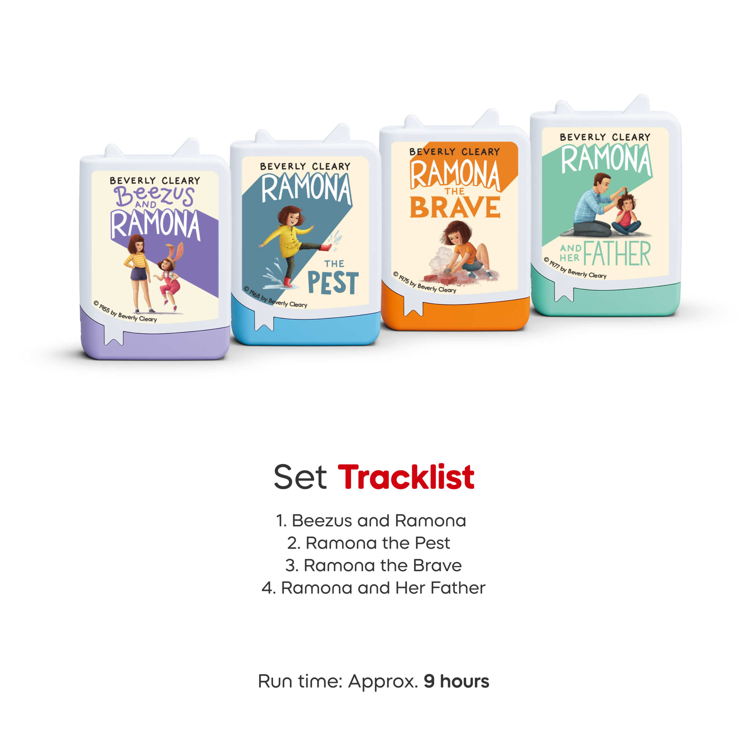 Ramona Audiobook Tonies – 4 Pack - FAO Schwarz