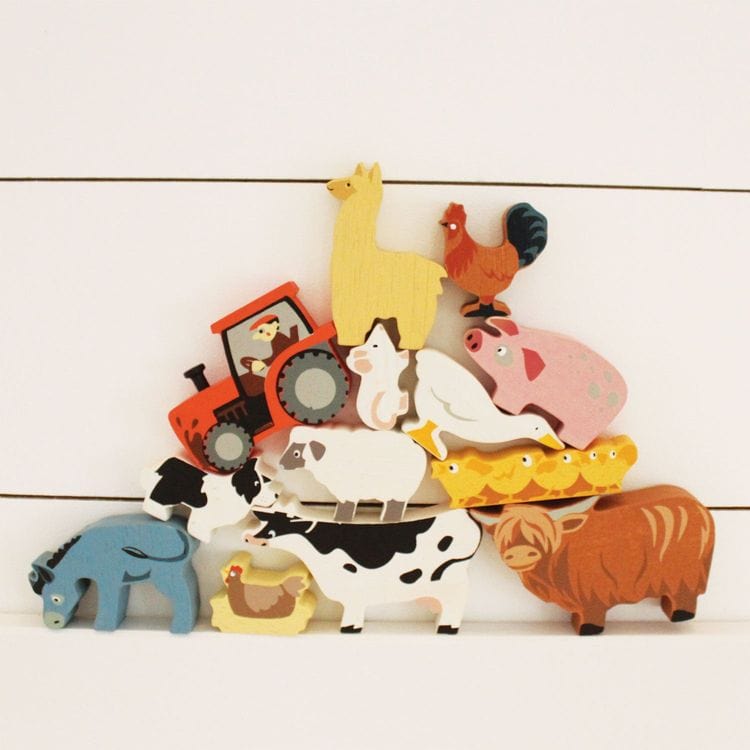 Wooden Farmyard Animals - FAO Schwarz