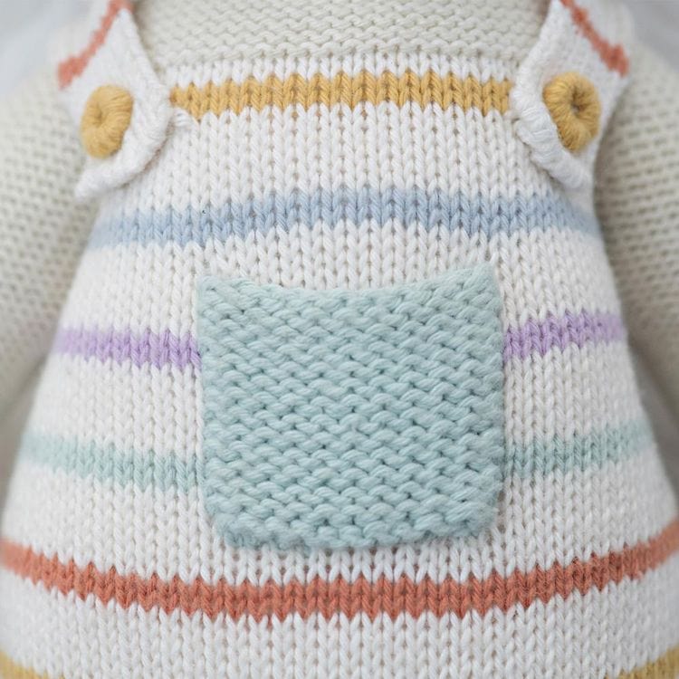 Little 13″ Avery the Lamb Hand-Knit Doll - FAO Schwarz
