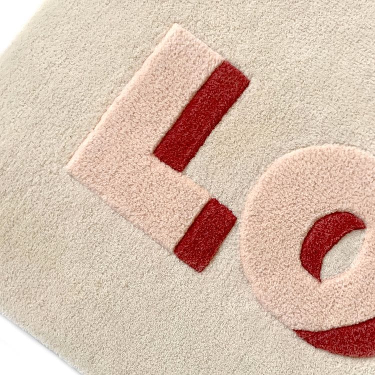 Love Rug – Cream/Red - FAO Schwarz