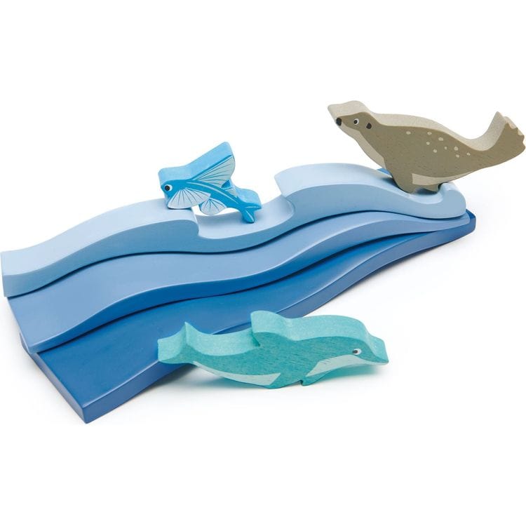 Wooden Coastal Creatures - FAO Schwarz