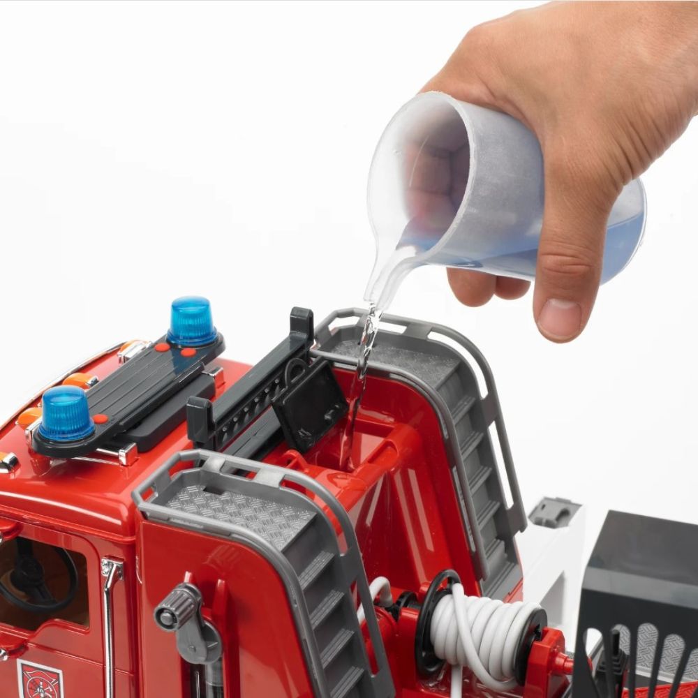 MACK Granite Fire Engine with Water Pump and Light & Sound - FAO Schwarz