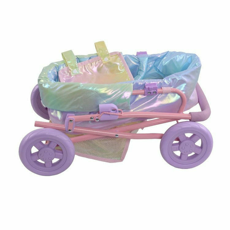 Magical Dreamland Baby Doll Stroller & Carrier Iridescent - FAO Schwarz