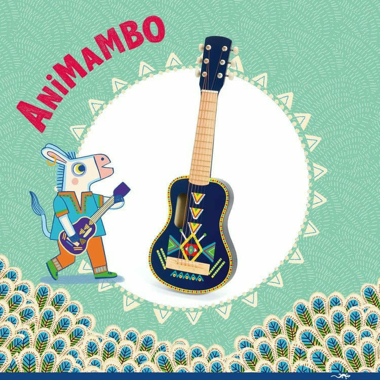 Animambo Wooden Guitar - FAO Schwarz