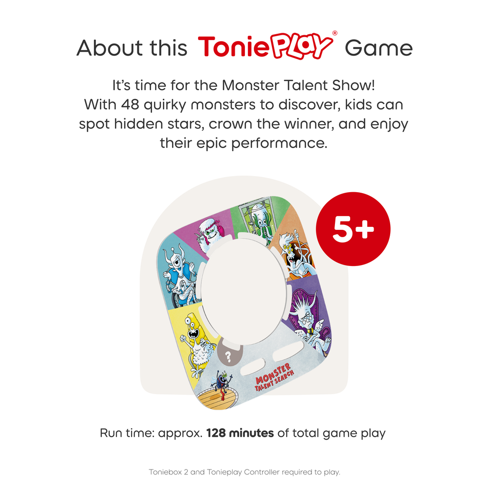 Tonies Tonieplay Monster Talent Search - FAO Schwarz