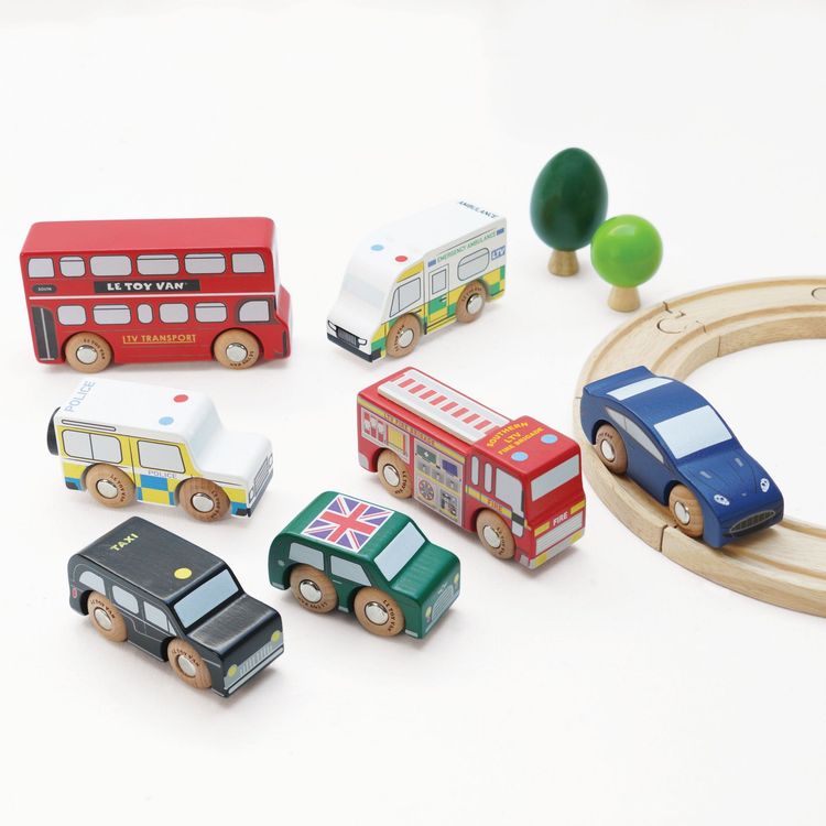 London Toy Car Set – 7 Pieces - FAO Schwarz
