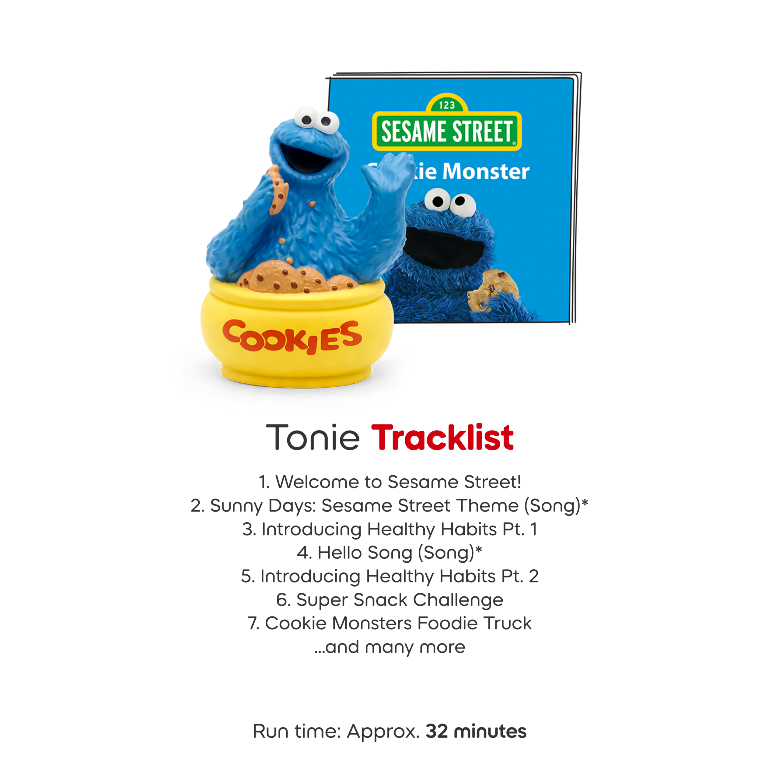 Sesame Street: Cookie Monster Tonie - FAO Schwarz