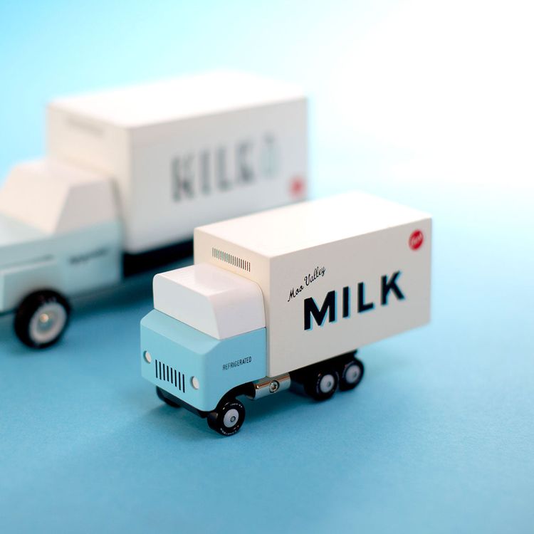 Milk Truck Toy Car - FAO Schwarz
