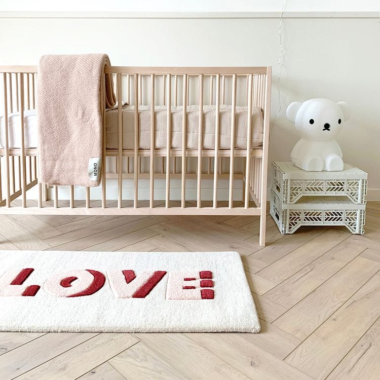 Love Rug – Cream/Red - FAO Schwarz