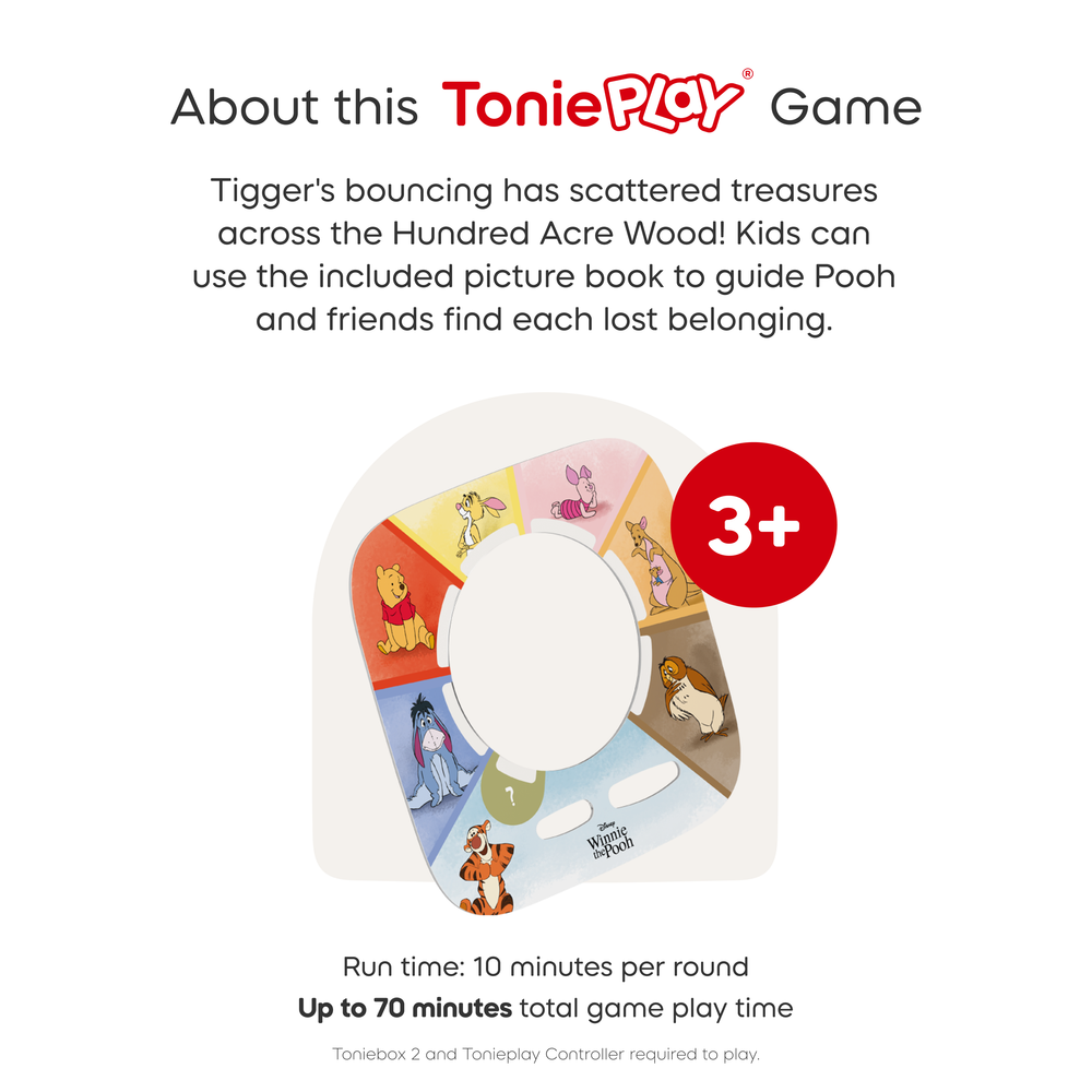 Tonies Tonieplay Disney Winnie the Pooh: Tigger’s Mix-Up Fix-Up Game - FAO Schwarz