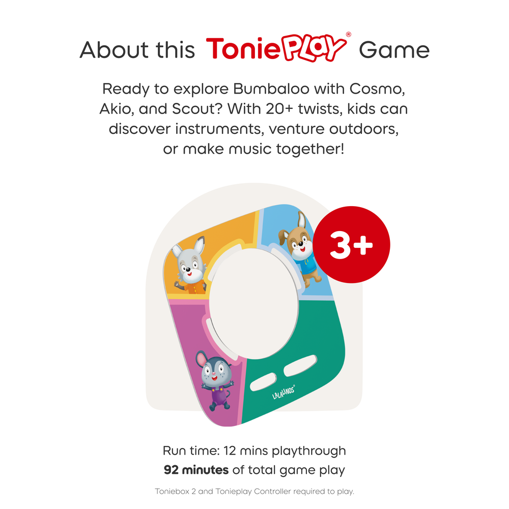 Tonies Tonieplay Lalalinos: Your Day in Bumbaloo Game - FAO Schwarz