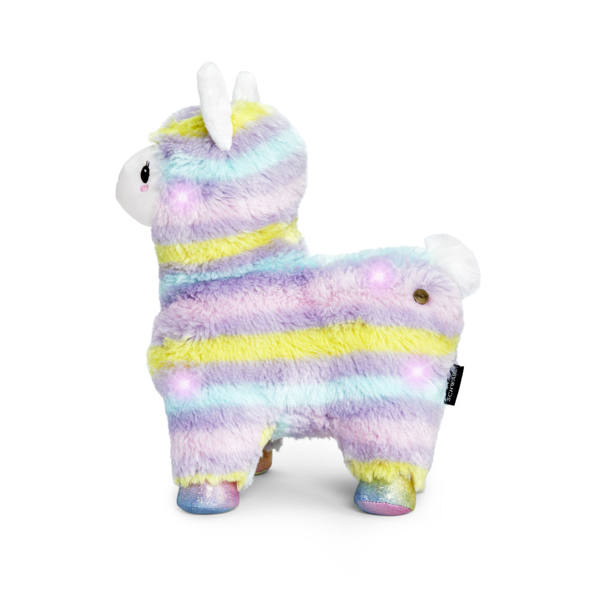 12″ Glow Brights LED with Sound Alpaca Plush - FAO Schwarz
