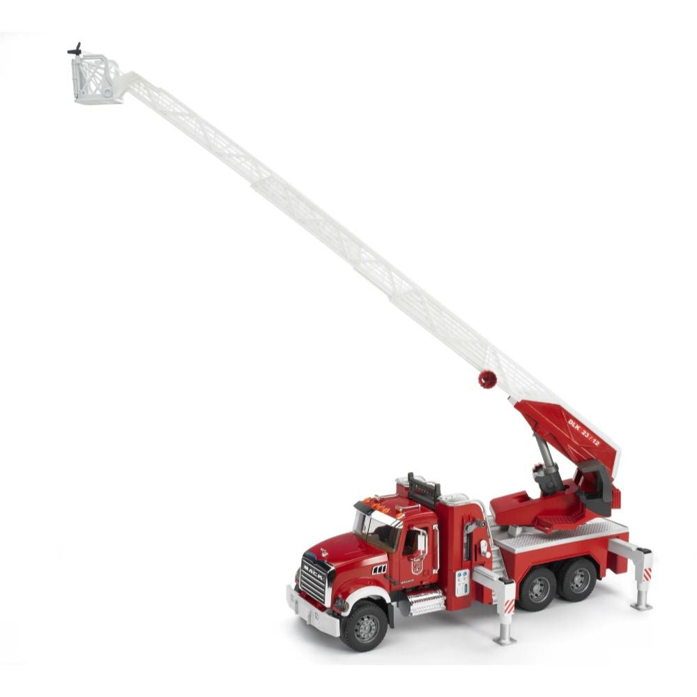 MACK Granite Fire Engine with Water Pump and Light & Sound - FAO Schwarz