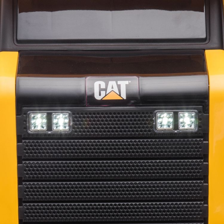 12V CAT Dump Truck 1-Seater Ride On – Yellow - FAO Schwarz