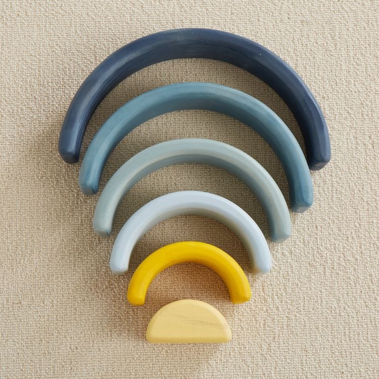 Simply Semicircles Wood Stacker Toy - FAO Schwarz