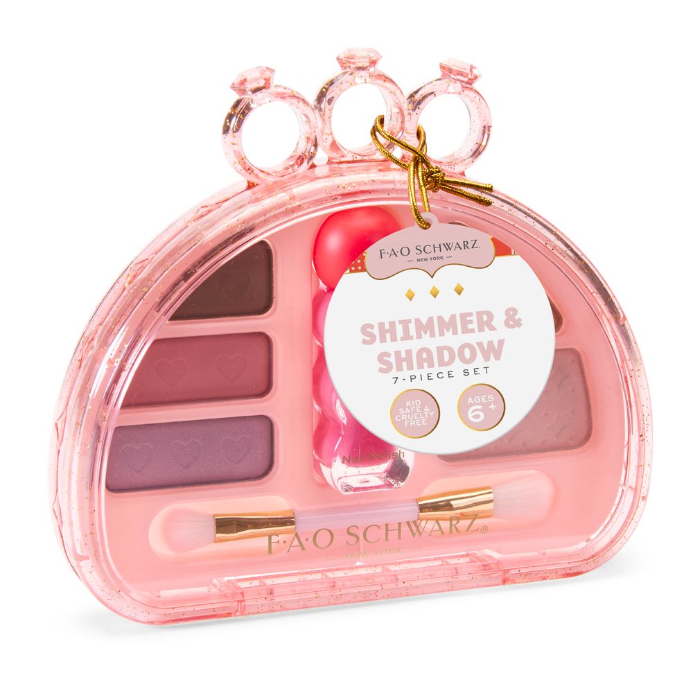 Shimmer & Shadow 7-Piece Cosmetic Set - FAO Schwarz