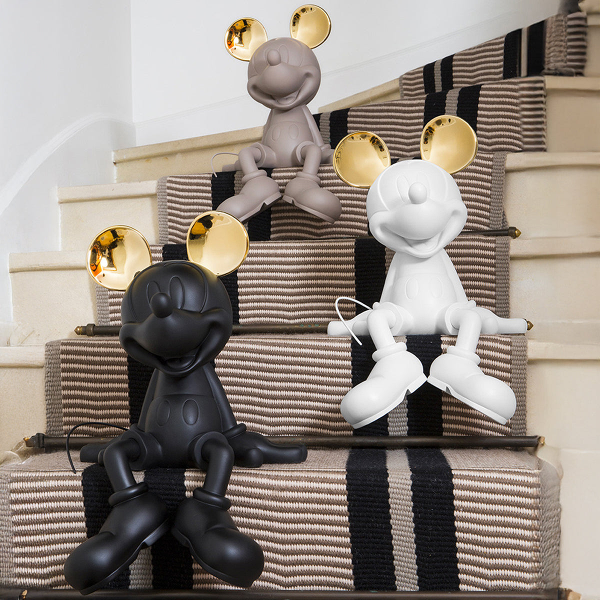 Mickey Mouse Take 2 Black & Gold Figure – 19″ - FAO Schwarz