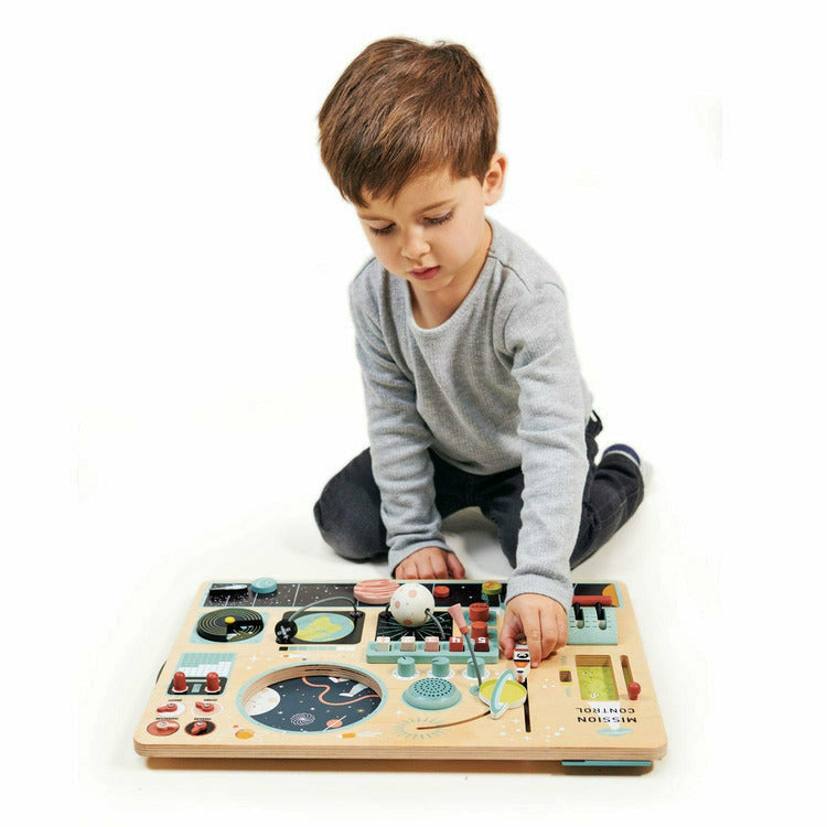Wooden Space Station Activity Toy - FAO Schwarz