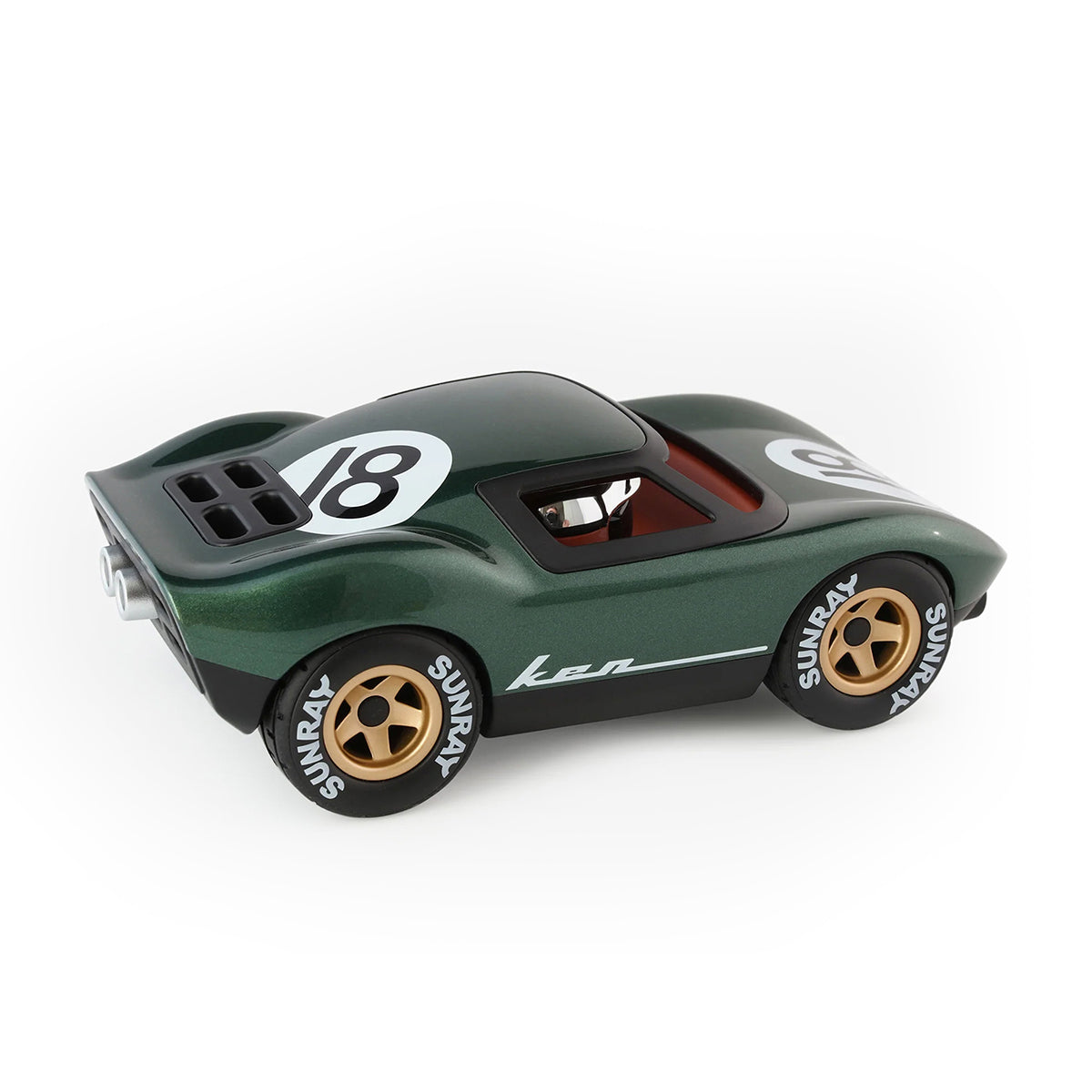 Mini Ken Rogers Toy Car – Metallic Green - FAO Schwarz